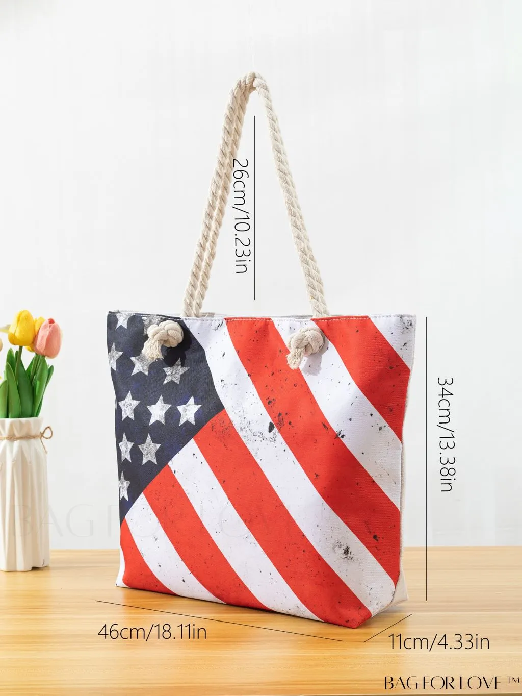 BagForLove - Stylish Student Tote Bag for Fashionable Travel and Shopping