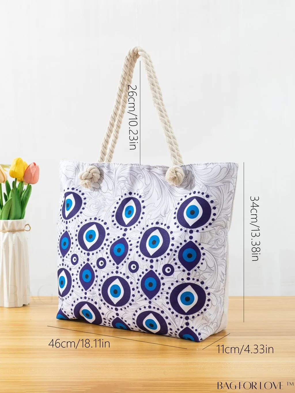 BagForLove - Stylish Student Tote Bag for Fashionable Travel and Shopping