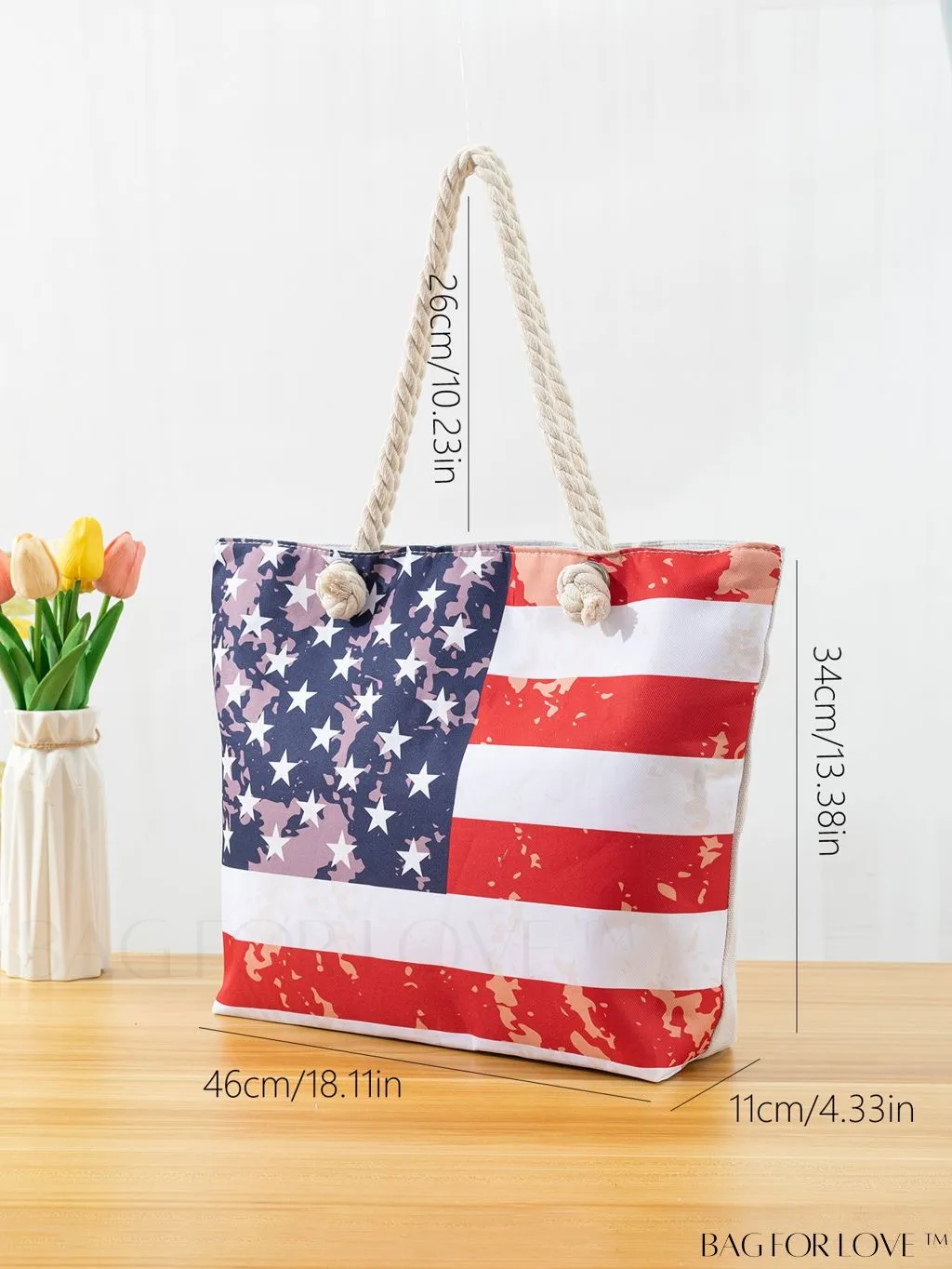 BagForLove - Stylish Student Tote Bag for Fashionable Travel and Shopping