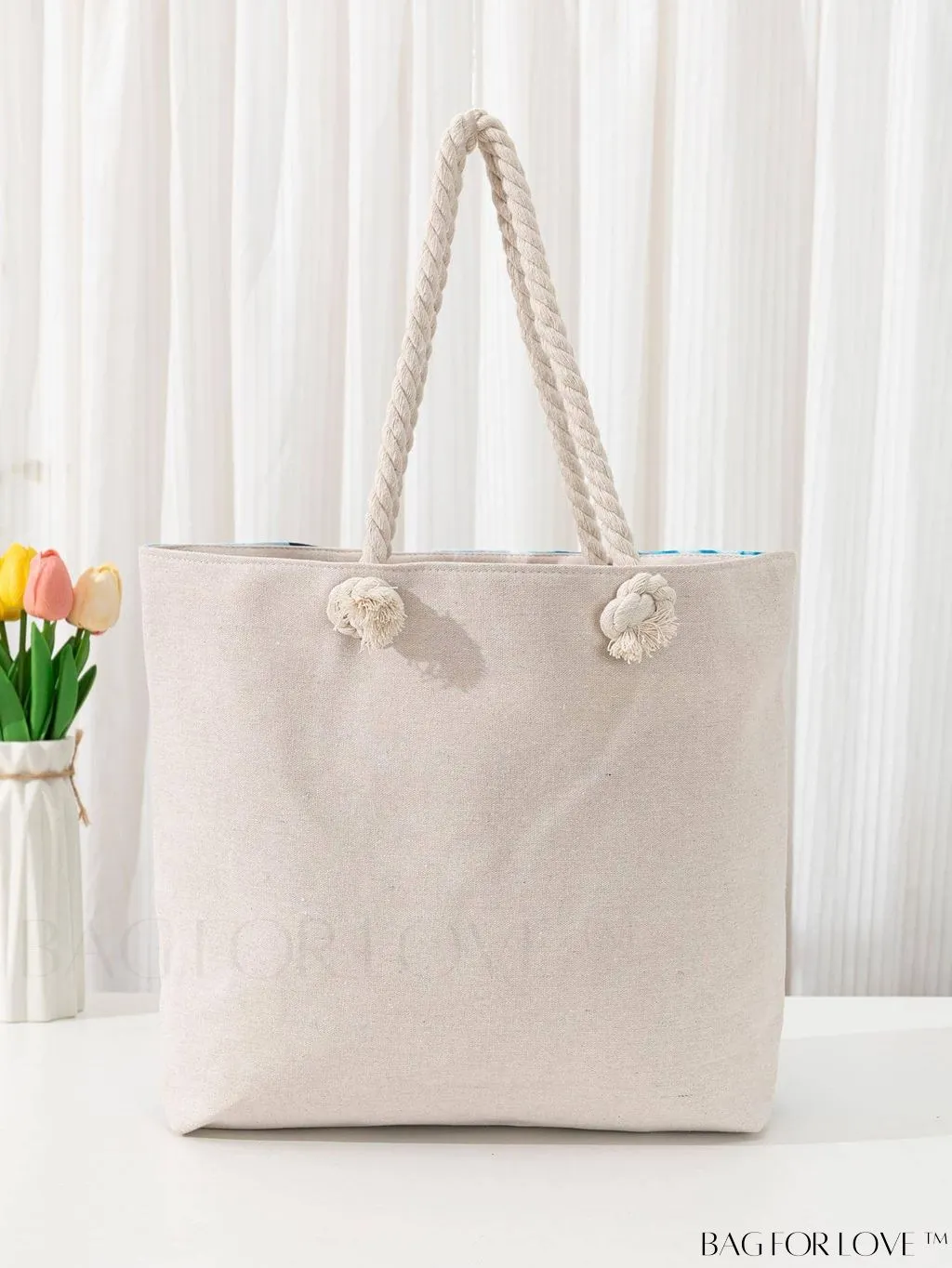 BagForLove - Stylish Vacation Tote Bag - Perfect for Beach and Casual Shopping