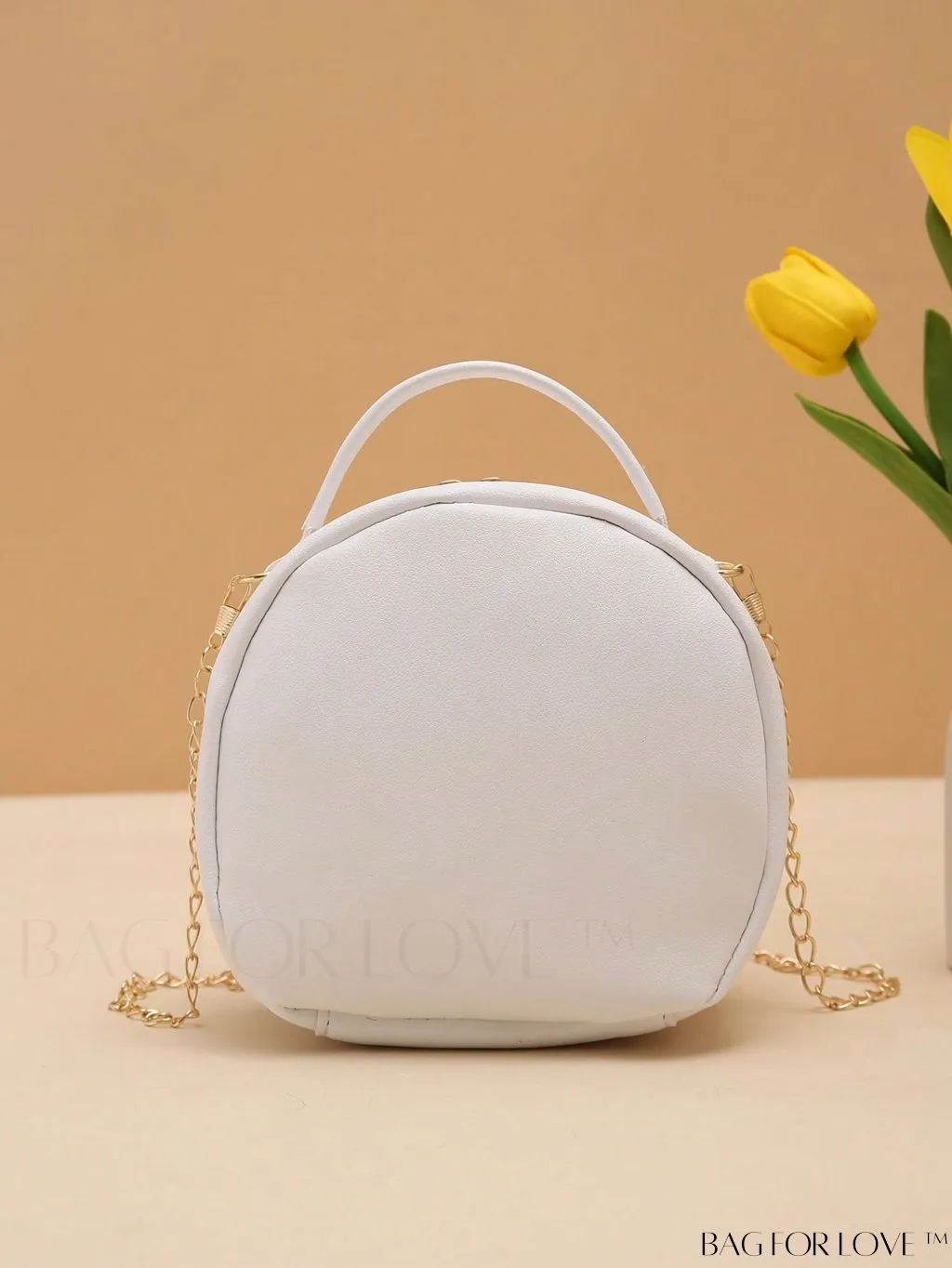 BagForLove - Swan-Embellished Metallic Fashion Handbag with Exquisite Stitching