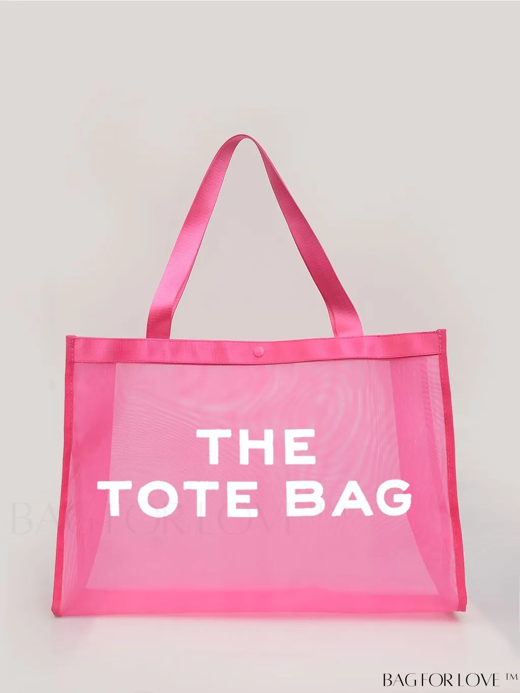 BagForLove - Waterproof, Sandproof Mesh Beach Tote Bag - Convenient, Foldable