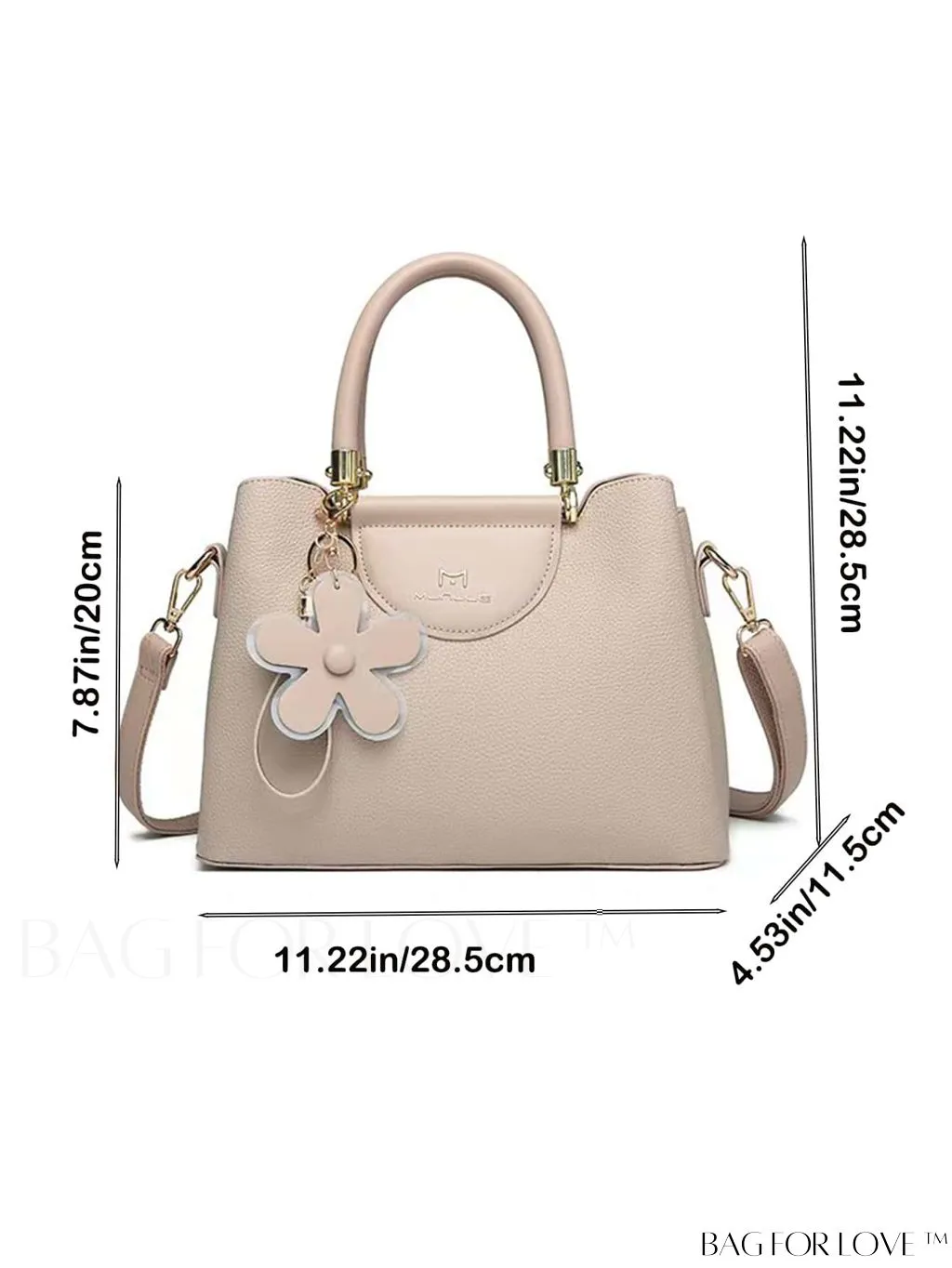BagForLove - Womens Large Capacity Floral Tote Bag: Stylish & Functional Handbag