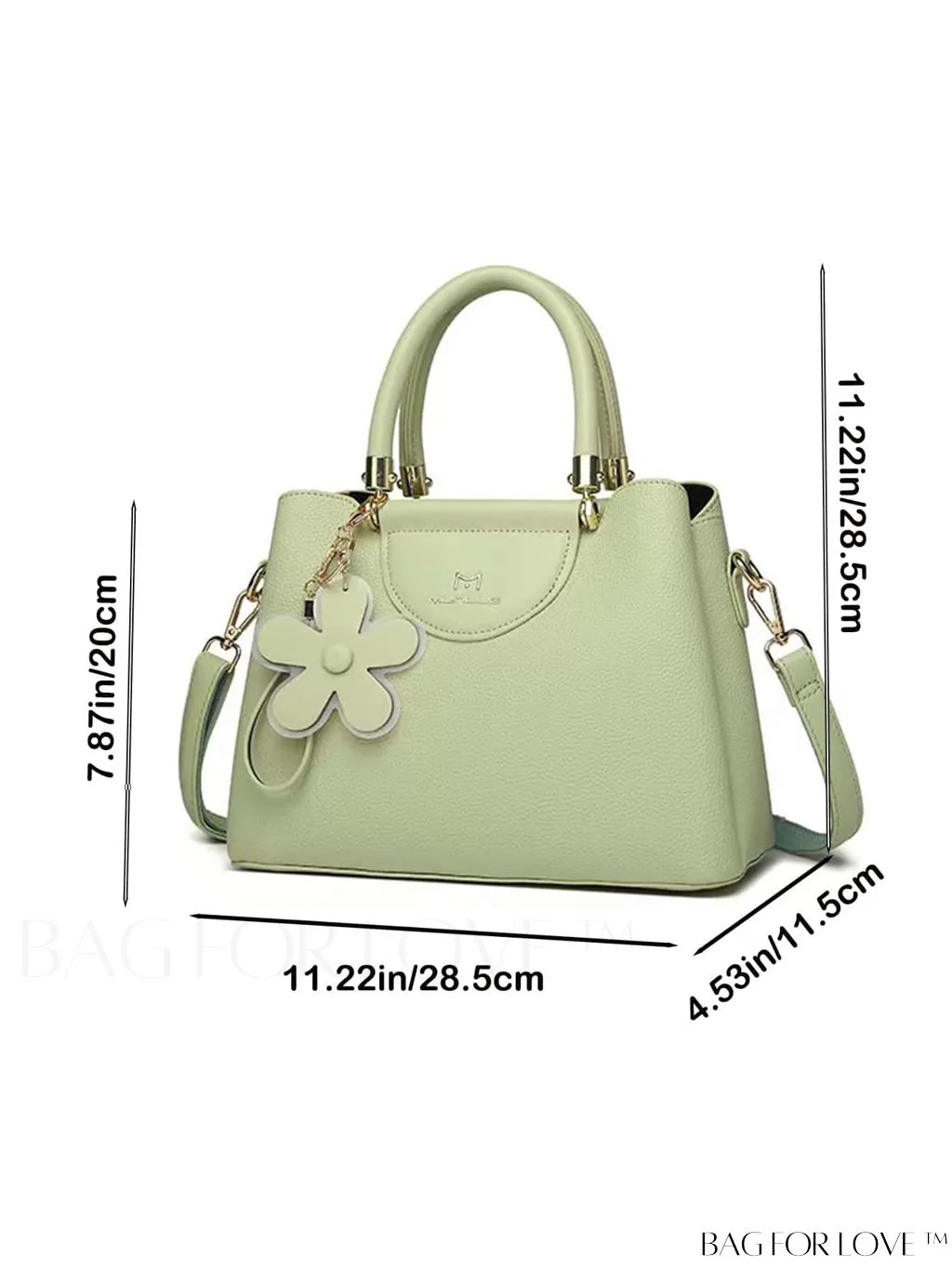 BagForLove - Womens Large Capacity Floral Tote Bag: Stylish & Functional Handbag