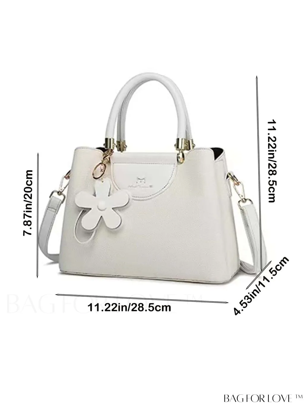 BagForLove - Womens Large Capacity Floral Tote Bag: Stylish & Functional Handbag