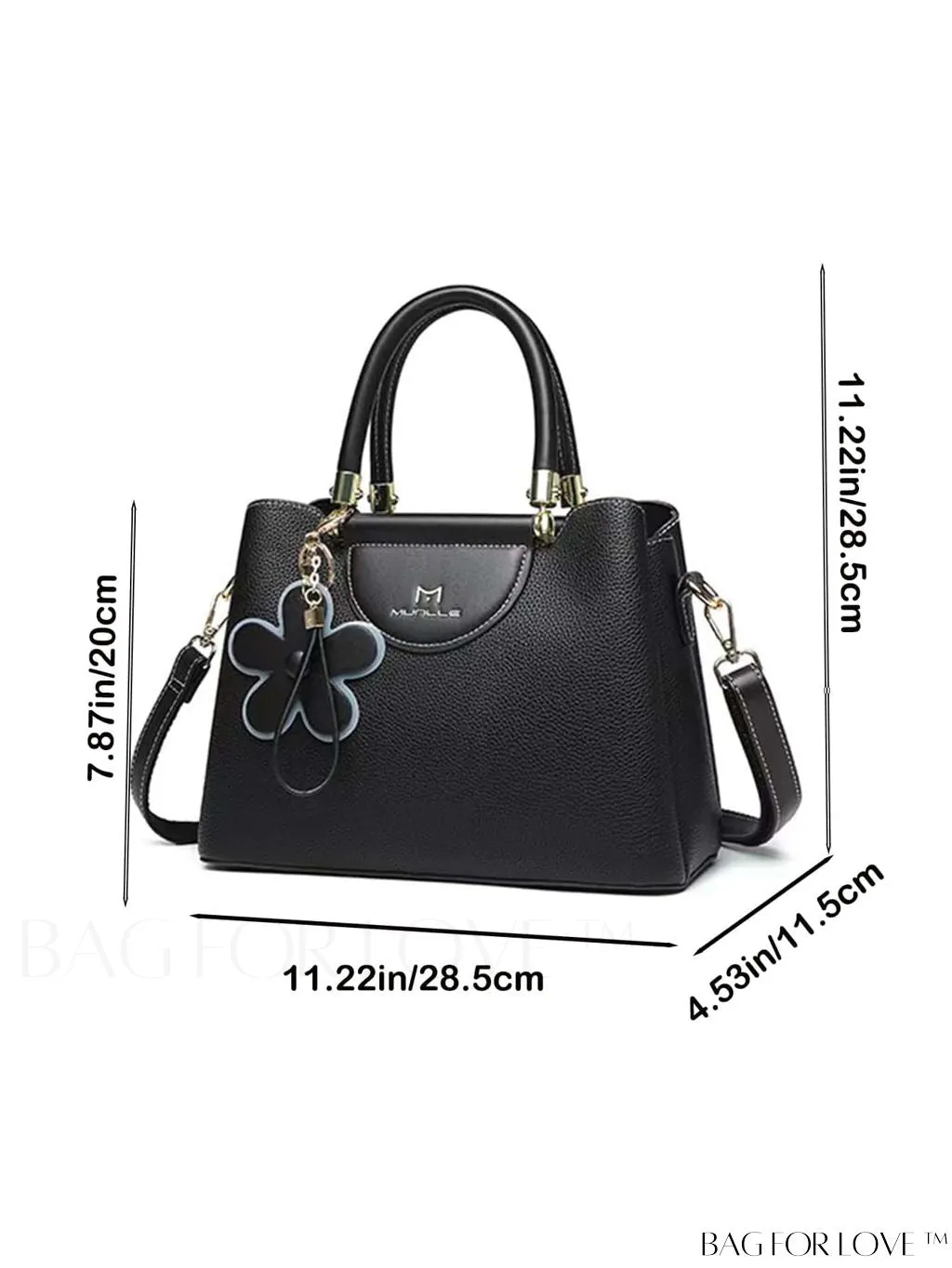 BagForLove - Womens Large Capacity Floral Tote Bag: Stylish & Functional Handbag