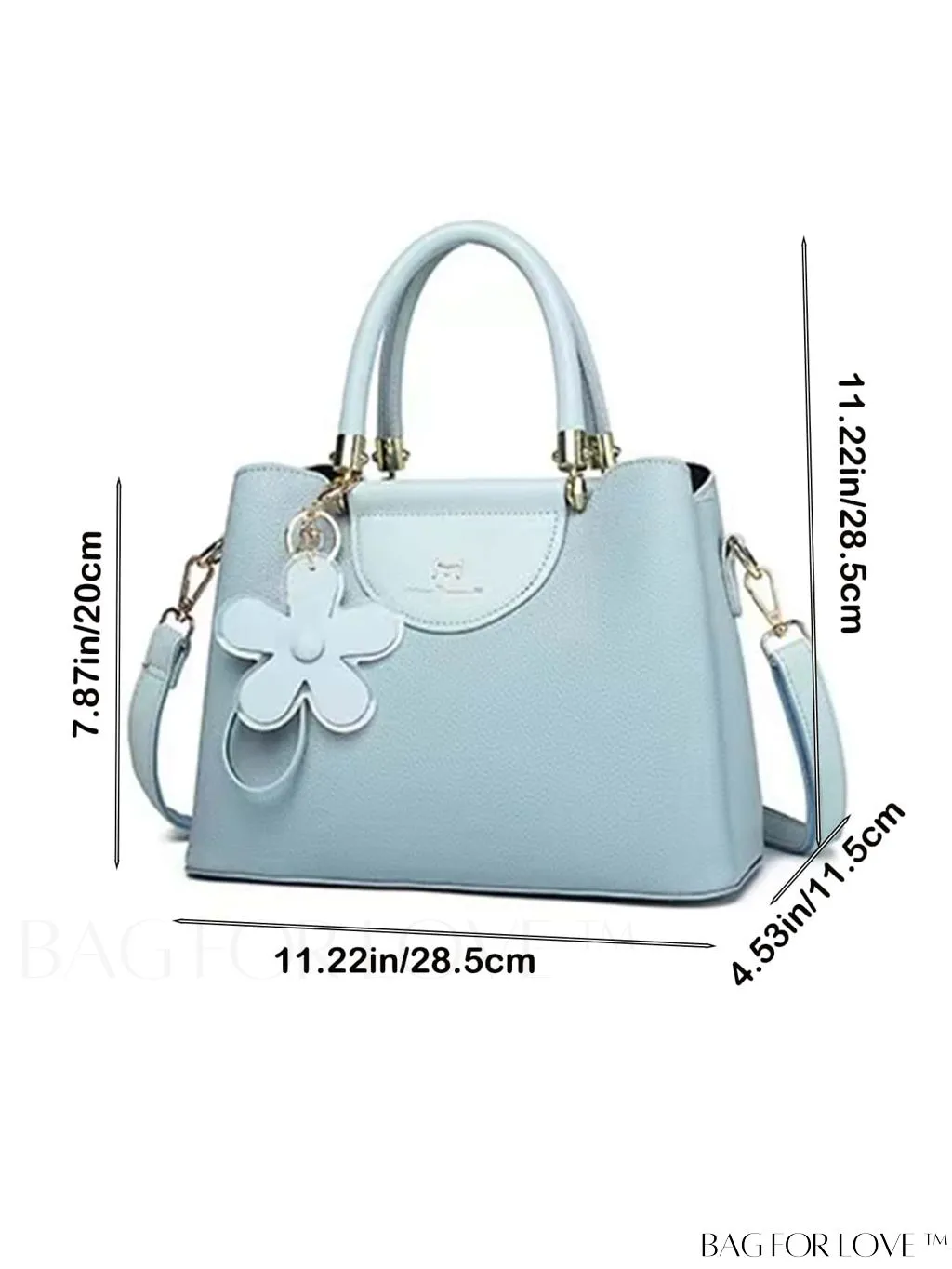 BagForLove - Womens Large Capacity Floral Tote Bag: Stylish & Functional Handbag