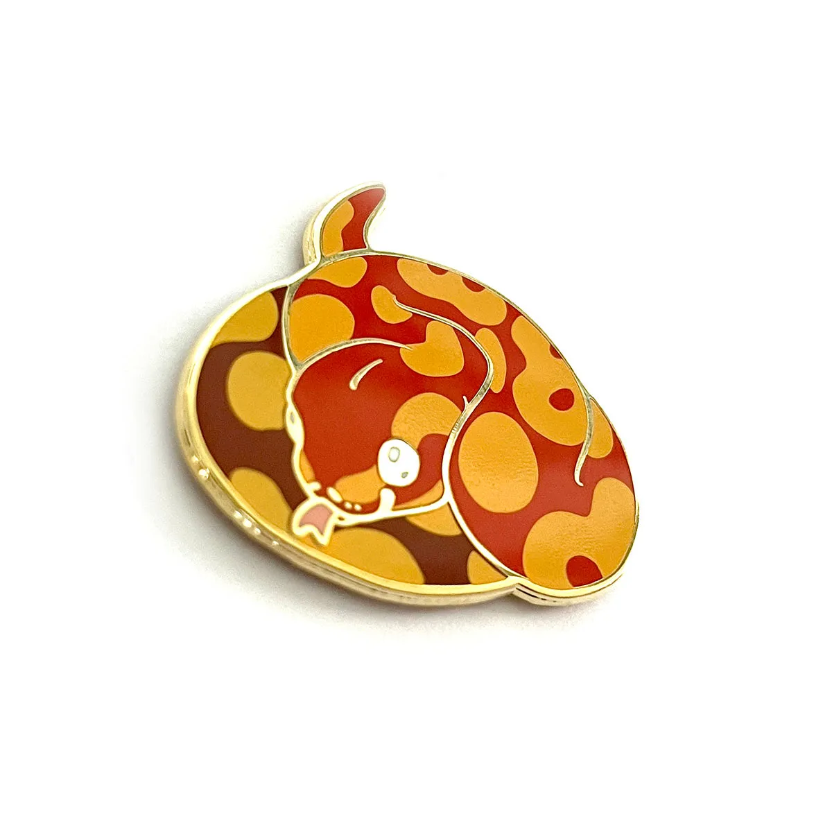 Ball Python Hard Enamel Pin