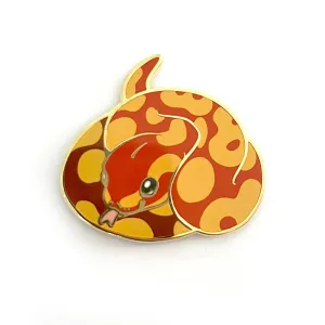 Ball Python Hard Enamel Pin
