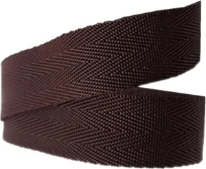 Bias Binding Tape, Cotton Tape, 25mm Belt, Double Spike Polypropylene Webbing for Bags (Color : Red, Size: 25mm x 10 Yards) (Colour: Blue, Size: 25mm x 5 Yards )