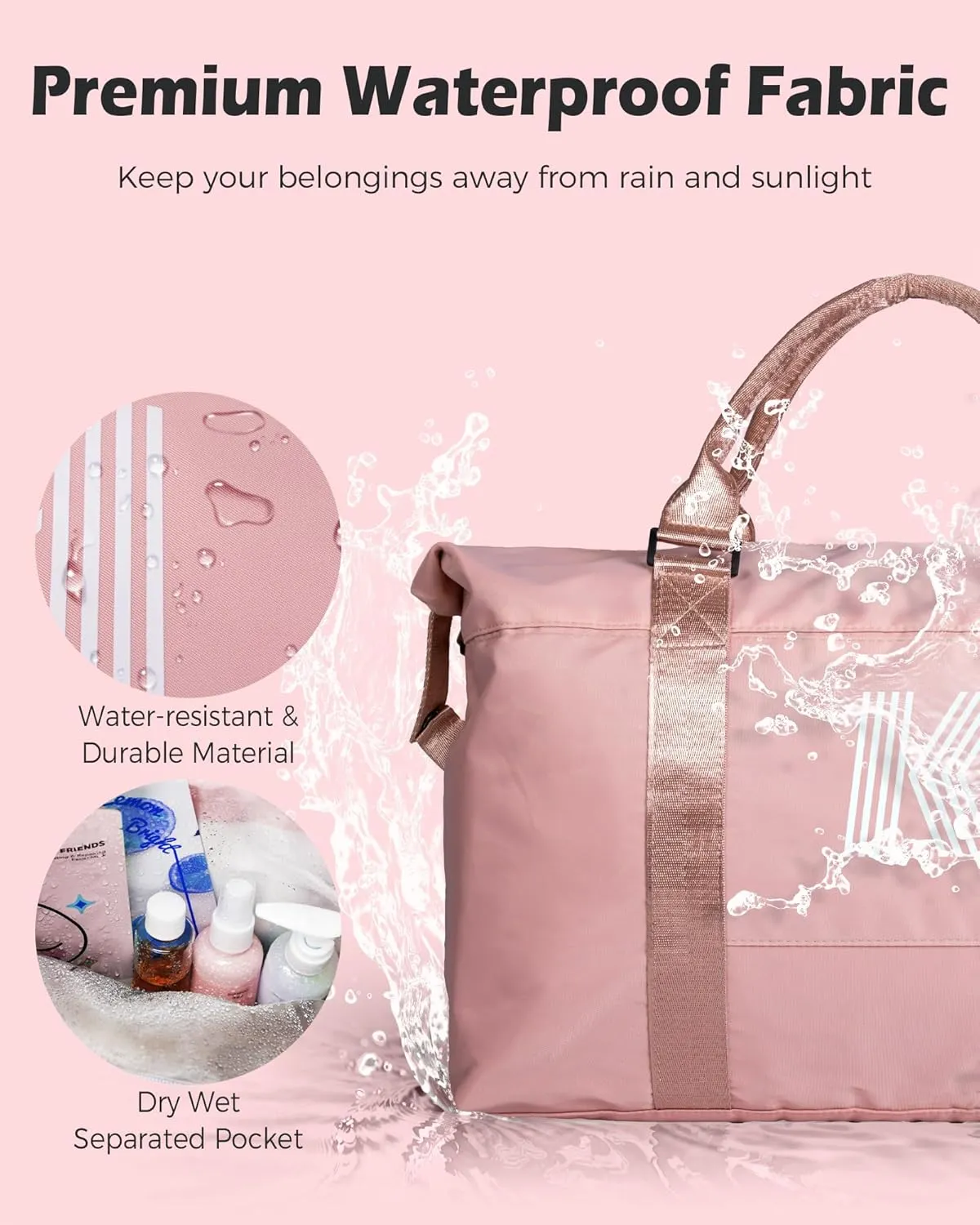 Birthday Gifts for Kids Girl, Initial Travel Duffel Bag, Gym Bag, Personalized Weekender Bag，Monogram Overnight Bag Daughter Gifts Bridal Shower Gifts Birthday Gifts for Girls (Letter V)