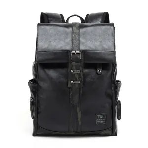 Black Leather Travel Bag