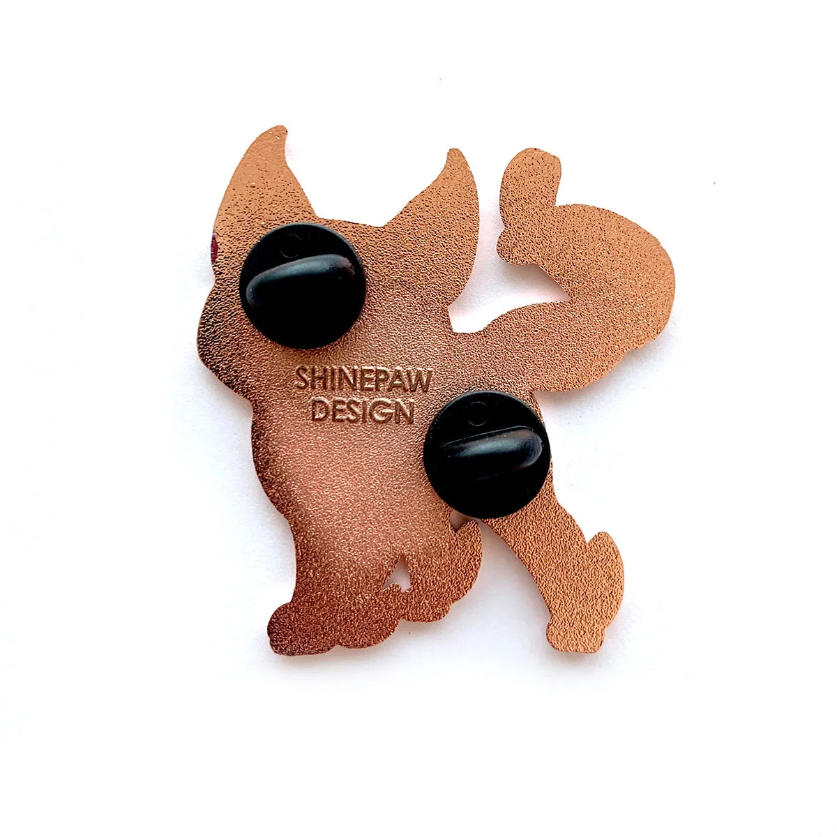 Black Nekomata Enamel Pin