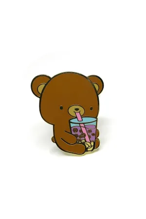 Boba Puddin’ - April Patreon Exclusive Enamel Pin Pal