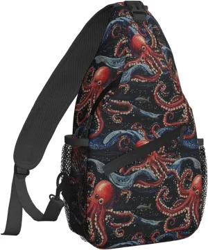 Booty Juggler Sling Bag For Women Crossbody Shoulder Bag Casual Daypack Backpacks Men Chest Bag Gym Cycling Travel Hiking