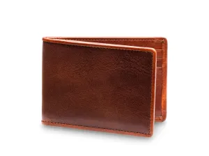 Bosca Dolce Contrast Small Bifold Wallet