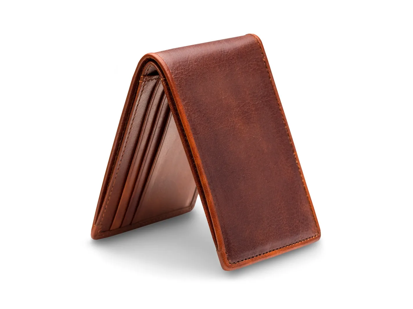 Bosca Dolce Contrast Small Bifold Wallet