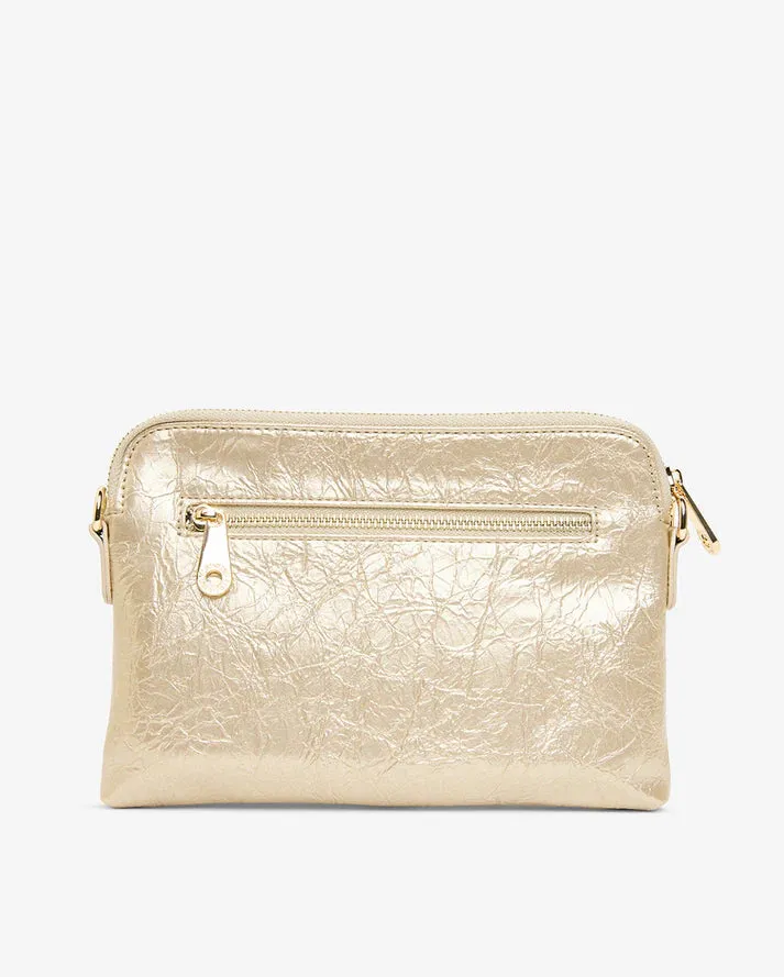 Bowery Wallet - Light Gold Crinkle