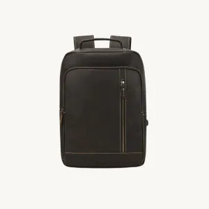 ﻿Brown Heritage Leather Backpack