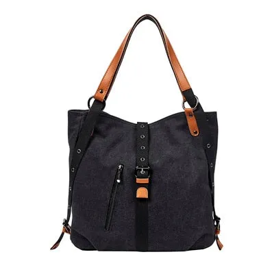 Canvas Tote Bag Women Handbags Female Designer Large Capacity