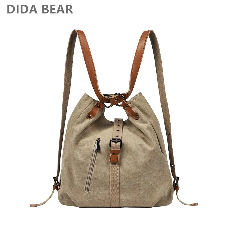 Canvas Tote Bag Women Handbags Female Designer Large Capacity