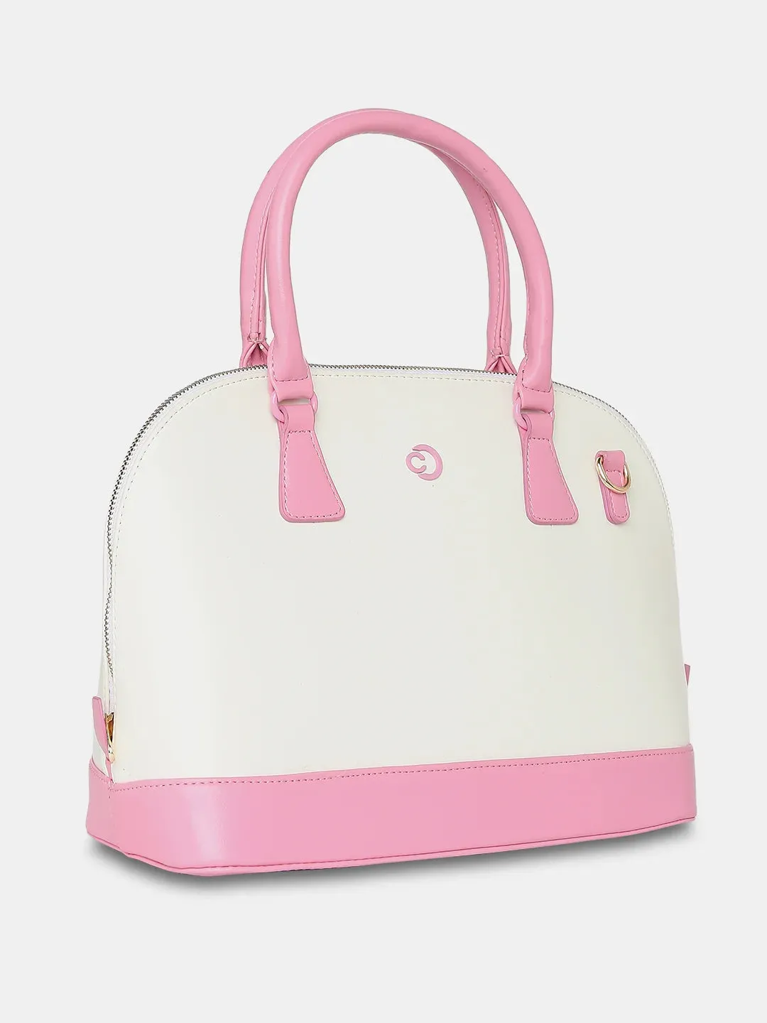 Caprese Aurora Medium Blue Satchel Bag