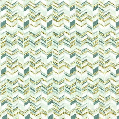Chloe & Friends Herringbone in Mint