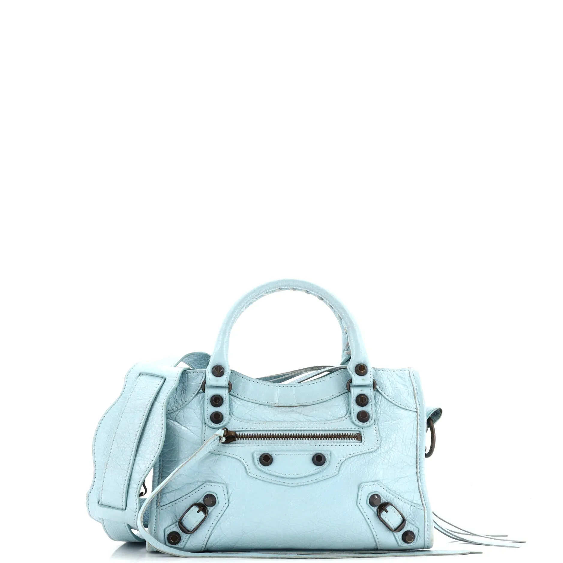 City Classic Studs Bag Leather Mini