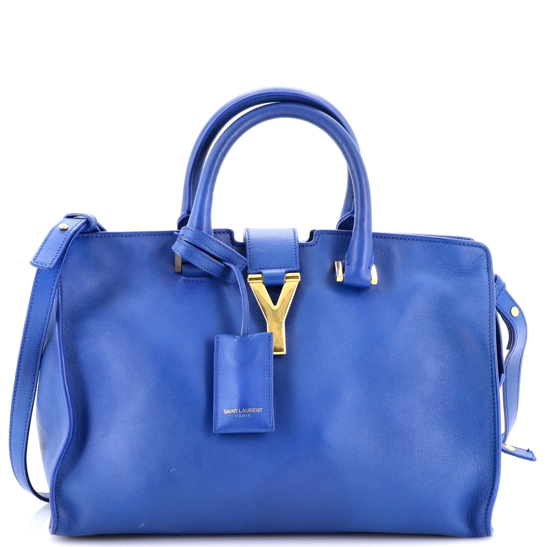 Classic Y Cabas Leather Small