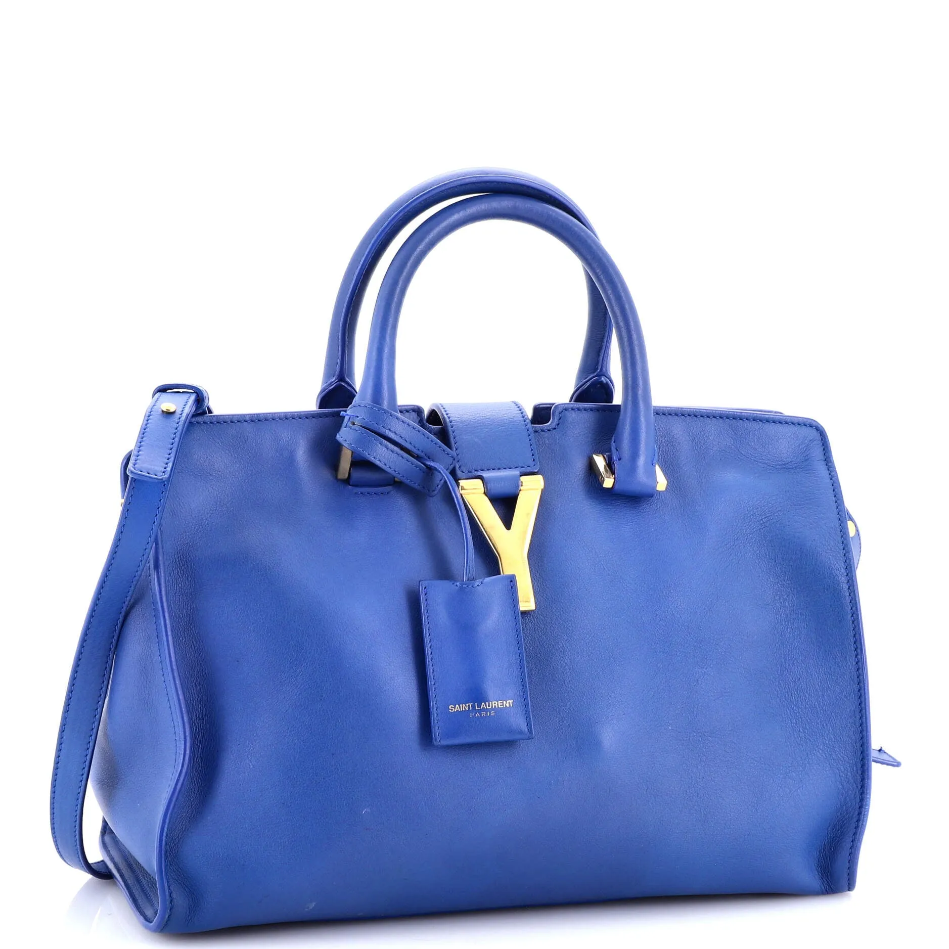 Classic Y Cabas Leather Small