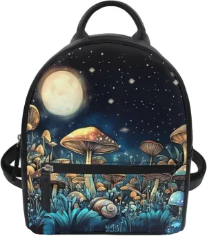Cozeyat Leather Womens Backpack Purse for Women Black Fashion Cute Backpack Purse for Teens Cat Ladies Shoulder Bag Mini Backpacks Tote for Teen Girls Small College Bookbag for Work School Travel