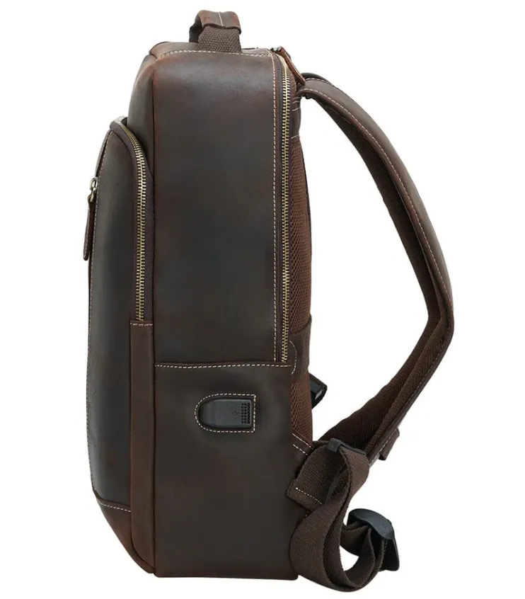 Crazy Horse Leather Backpack | Galápagos