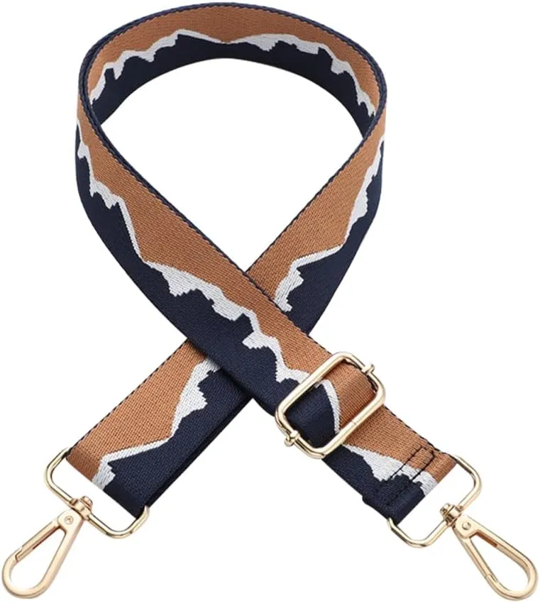 Crossbody Bag Strap Shoulder Bag Strap Guitar Strap Contrast Purse Straps Replacement for Tote Handbags
