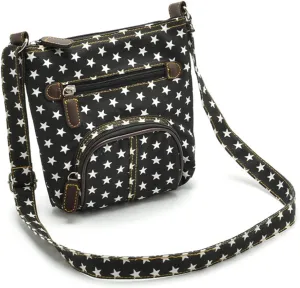 Crossbody Bags for Women Fashion Denim Satchel Handbags Shoulder Bag Cowboy Bag Purse Casual Daypack Zip Wallet