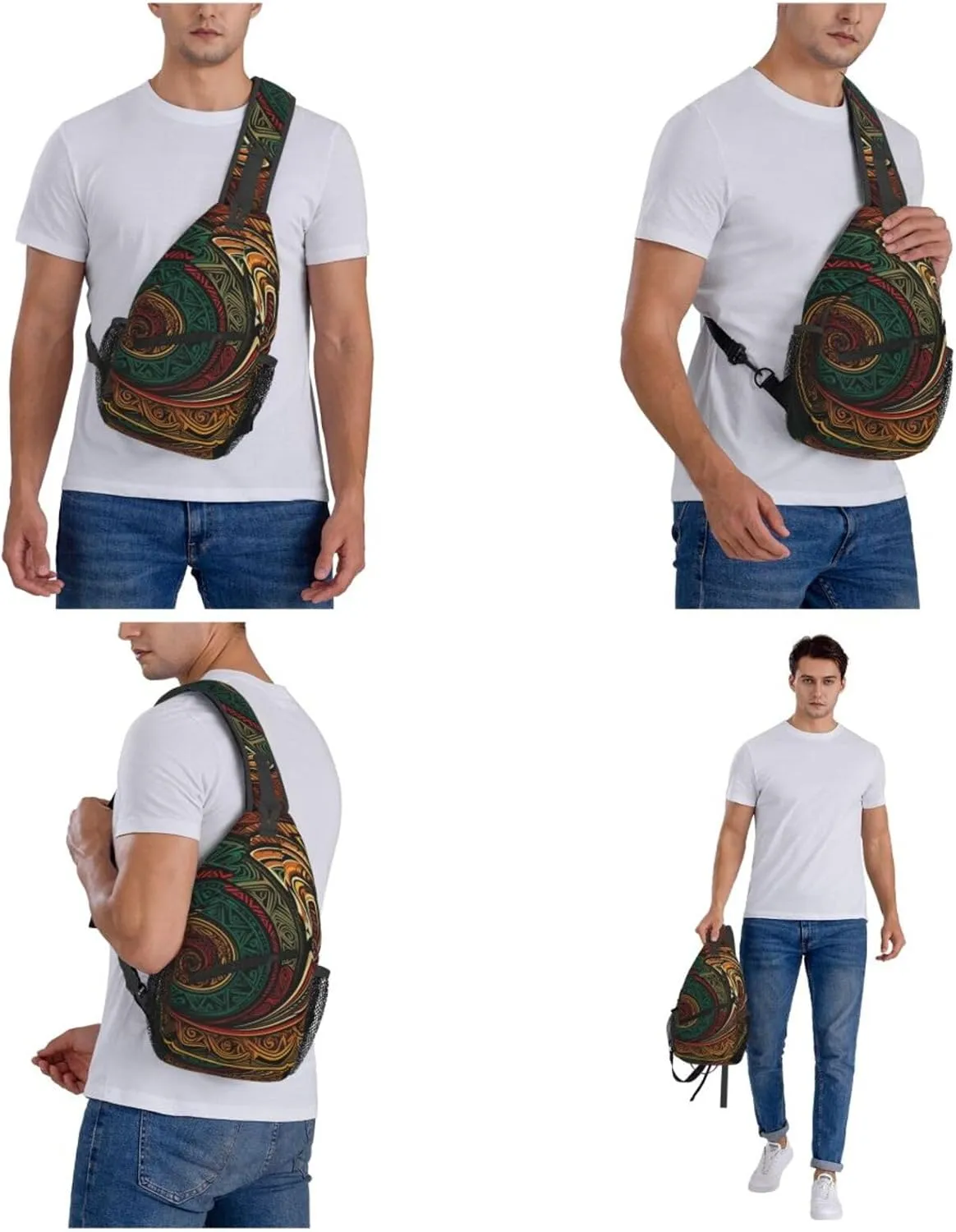 Crossbody Sling Backpack Sling Bag For Men Women Cross Chest Bag Shoulder Bag Dark Teal Hd Images Travel Hiking Daypack