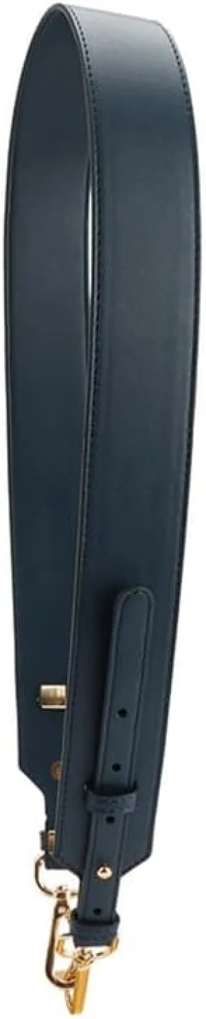 Crossbody Straps for Purses Adjustable Bag Strap Replacement Straps for Handbags Short Size Light Gold Clasp Navy Blue