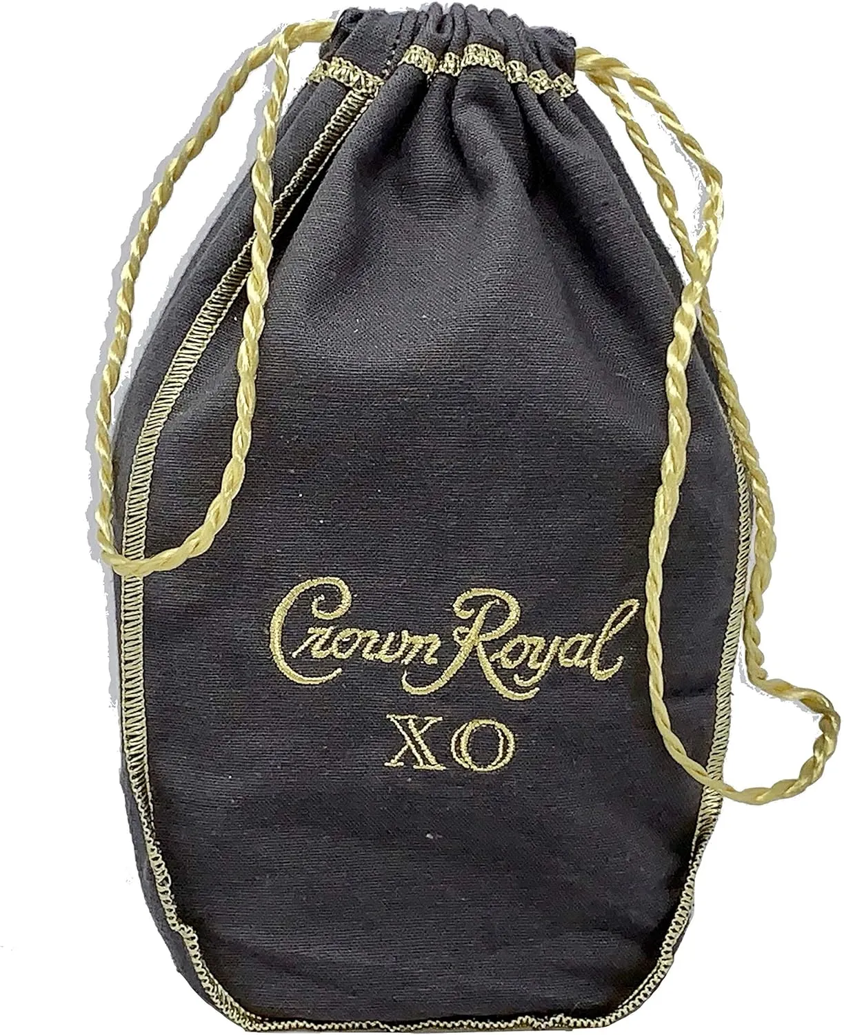 Crown Royal Bag with Drawstring | Grey w/XO - Extra Old