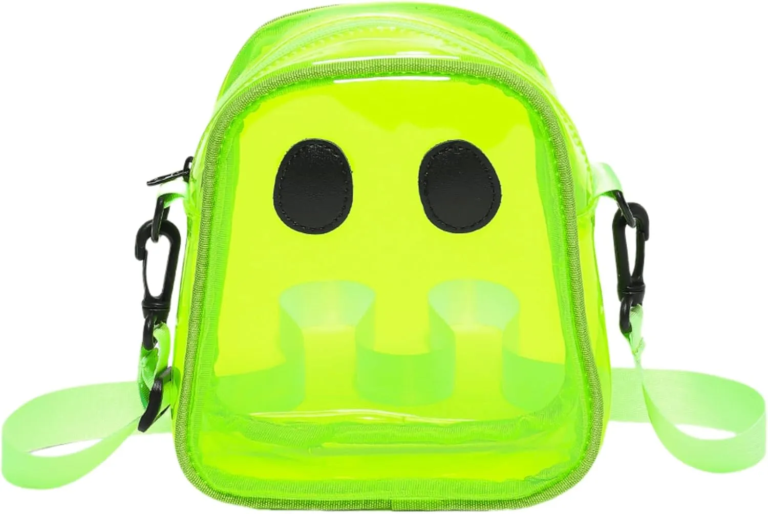 Cute Ghost Clear Purse,Clear Bag For Stadium Events,Stadium Approved Crossbody Bag Purses for Women Adjustable Strap