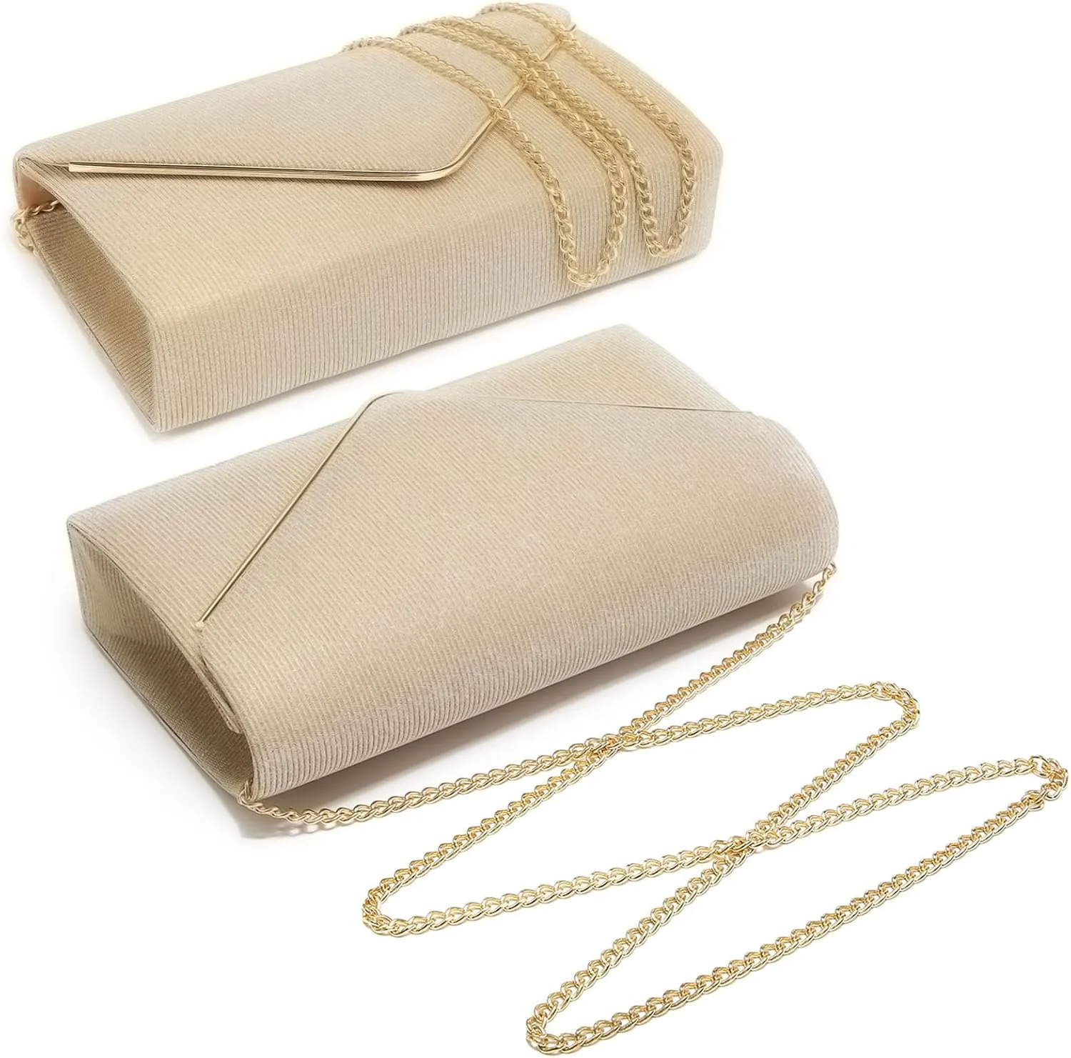 Dasein Women Glistening Clutches Handbags Evening Bags Wedding Purses Cocktail Prom Party Clutches