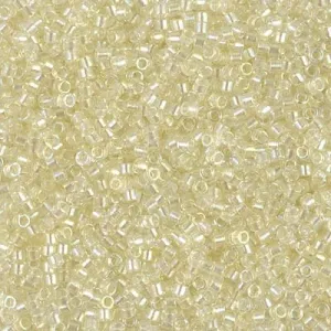 DB 1676, Crystal/Light Lemonade -ICL-Transparent-Luster -Dyed - Miyuki Delica Beads - Size 11 - 5 grams -  - Wholesale & Retail