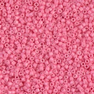 DB 2117, Duracoat Opaque Carnation - Miyuki Delica Beads - Size 11 - 5 grams - Japanese Cylinder Seed Beads - Retail & Wholesale