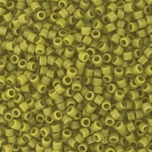 DB 2124, Cactus Green-Duracoat-Opaque-Dyed  - Miyuki Delica Beads - Size 11 - 5 grams - Japanese Cylinder Seed Beads - Retail & Wholesale