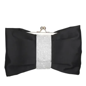 Diamond Elegant Bow Party Clutch Purse