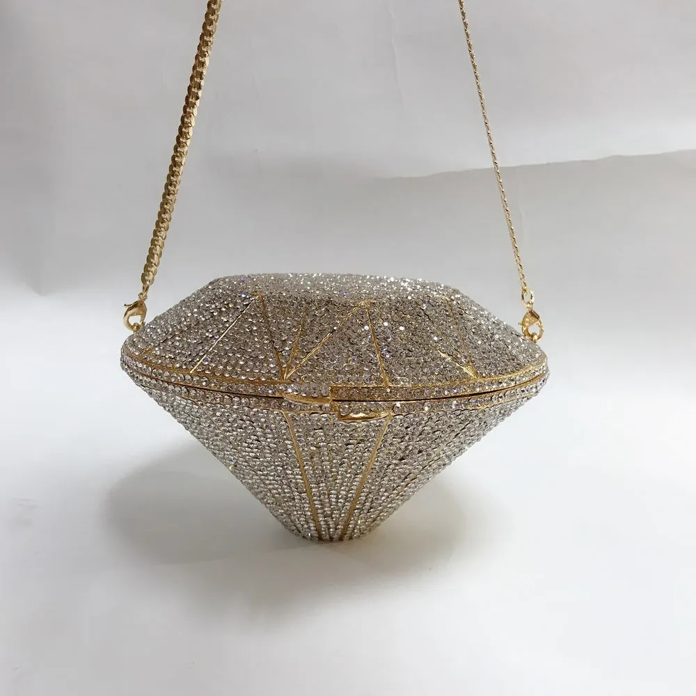 Diamond Full Rhinestone Clutch Shiny Banquet Purse