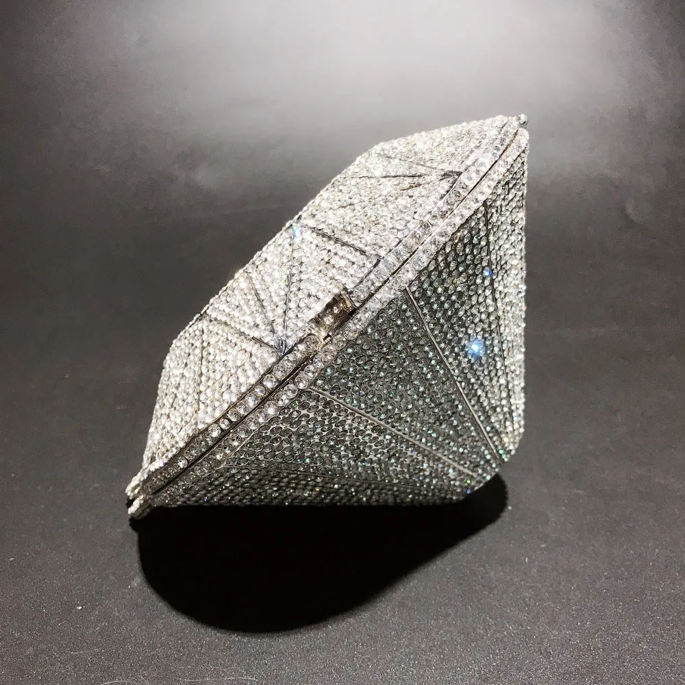 Diamond Full Rhinestone Clutch Shiny Banquet Purse