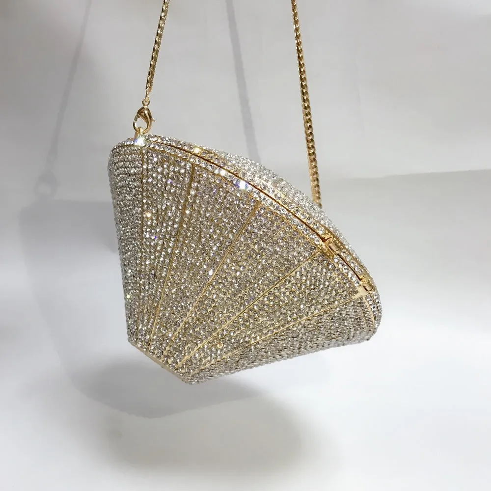 Diamond Full Rhinestone Clutch Shiny Banquet Purse