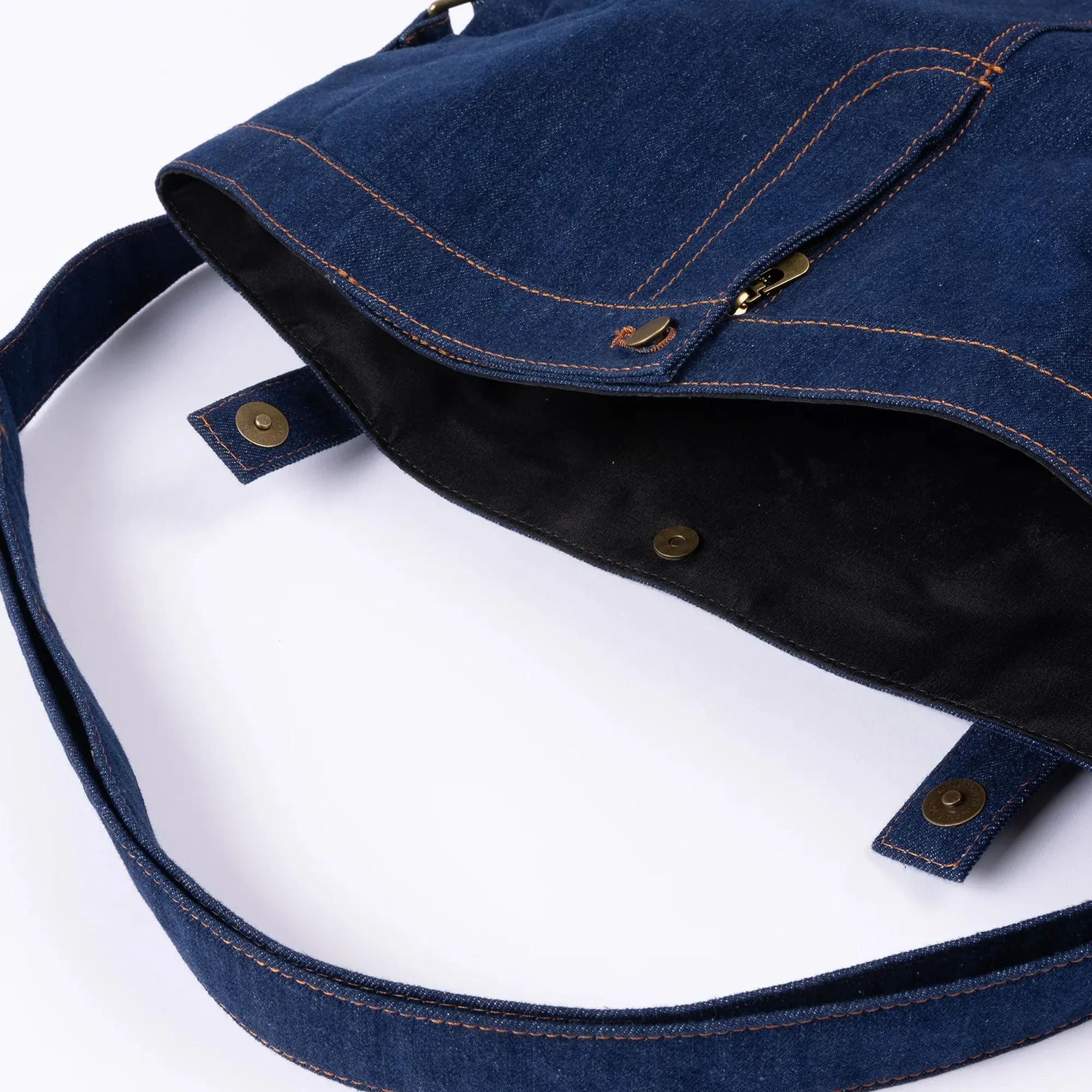 Dime Mens Jeans Messenger Bag