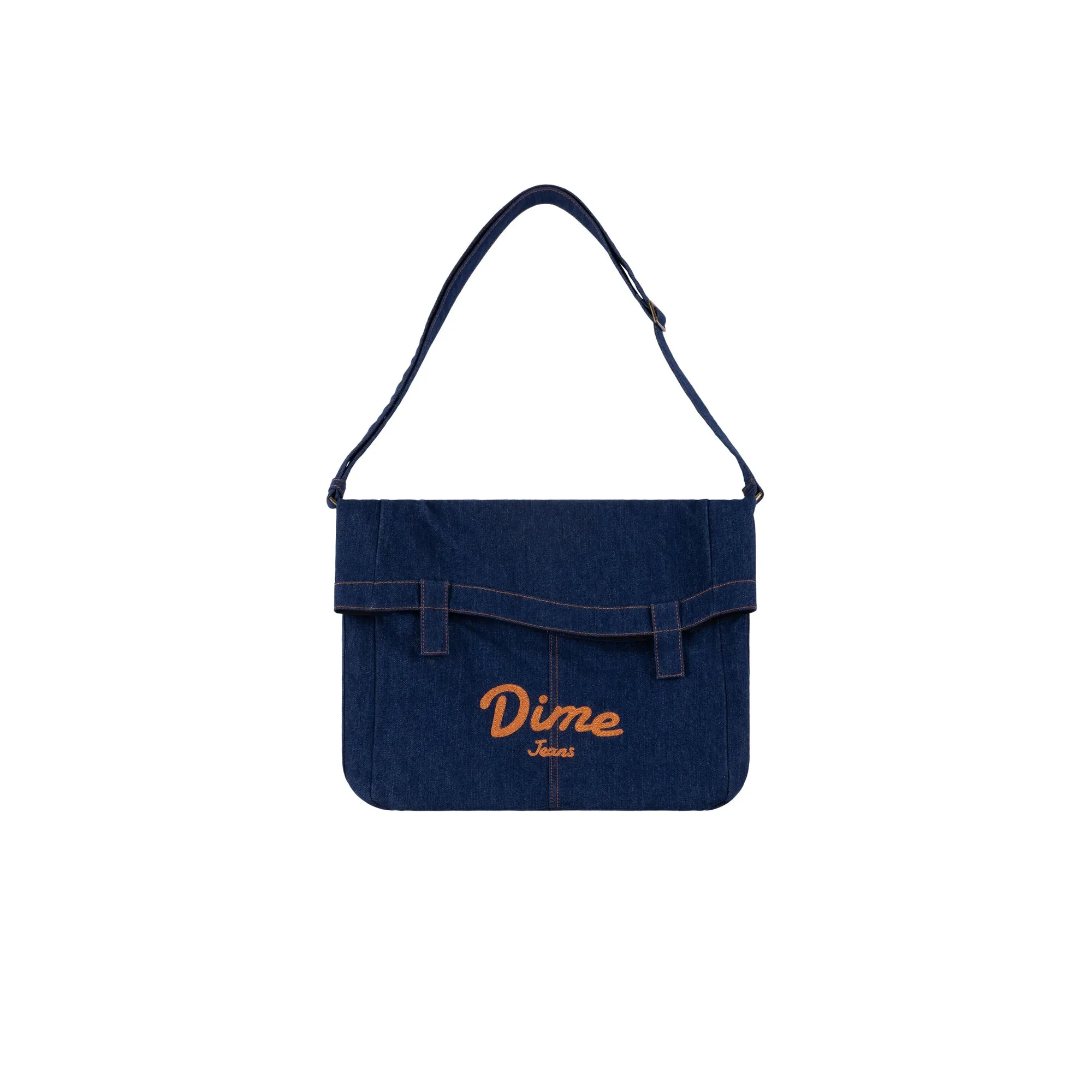 Dime Mens Jeans Messenger Bag