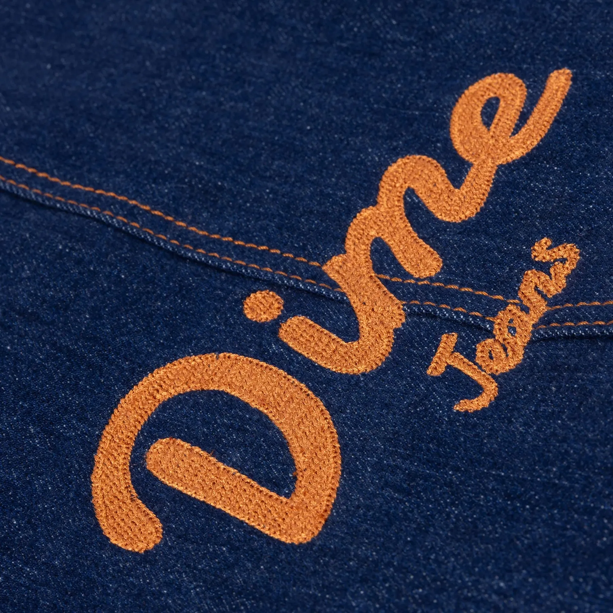 Dime Mens Jeans Messenger Bag