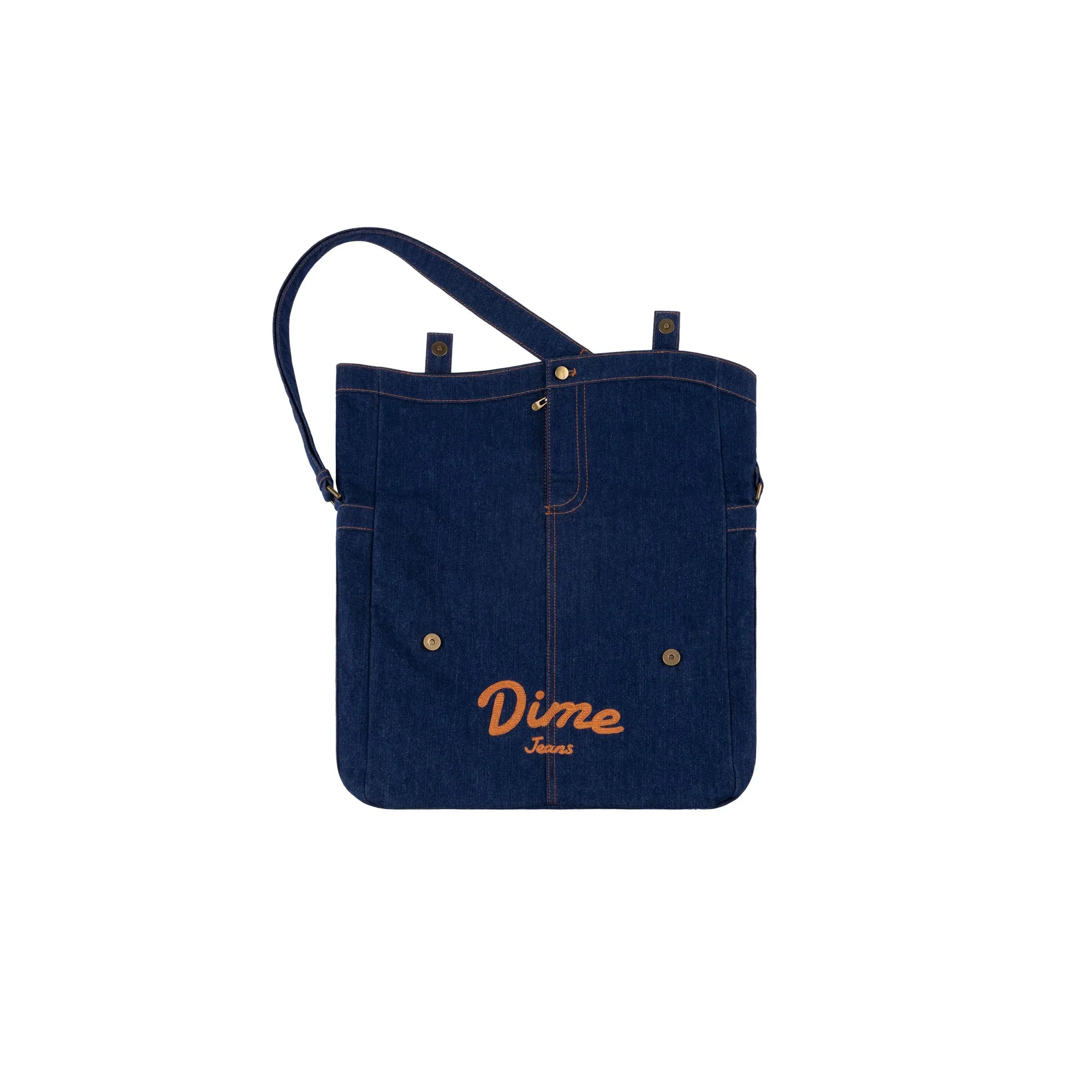 Dime Mens Jeans Messenger Bag